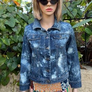 Blue Denim Art Jacket
